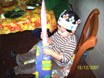El 3&ordm; cumplea&ntilde;os de Jimena